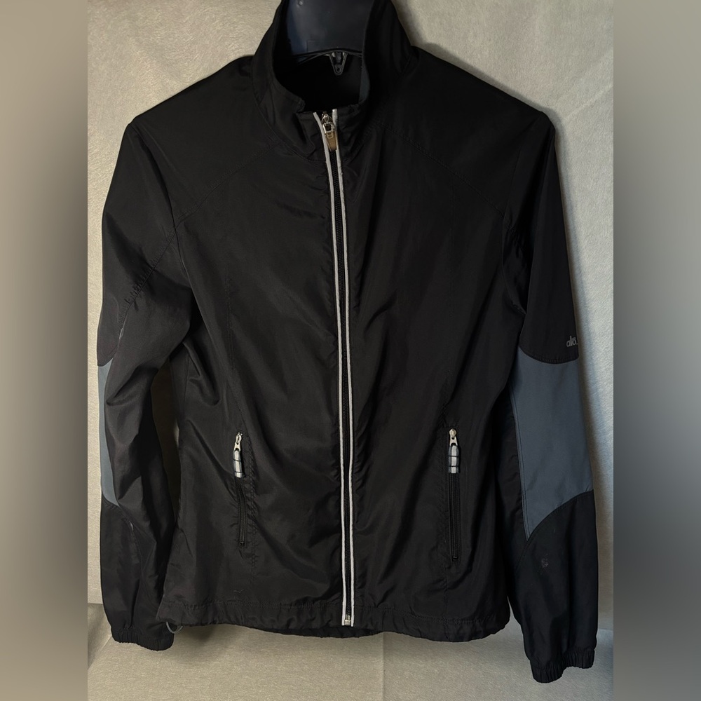 ALO Yoga Black and Gray Ski Jacket